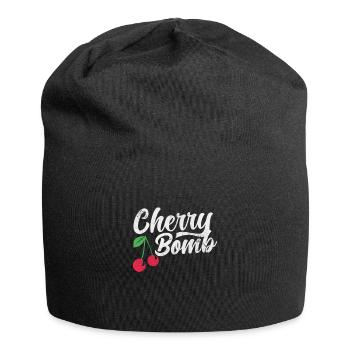Cherry - Jersey Beanie - black - Front