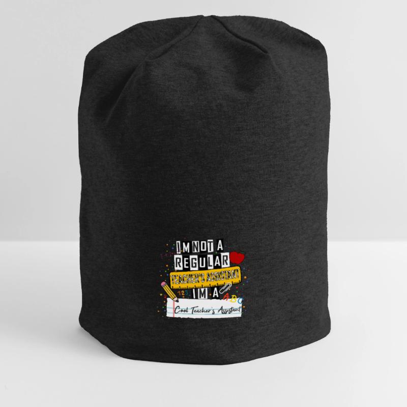 Ich bin kein normaler Lehrerassistent Cooler Lehrer A Jersey-Beanie