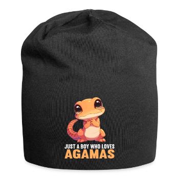 Agamen Agame - Jersey-Beanie - Schwarz - Vorne