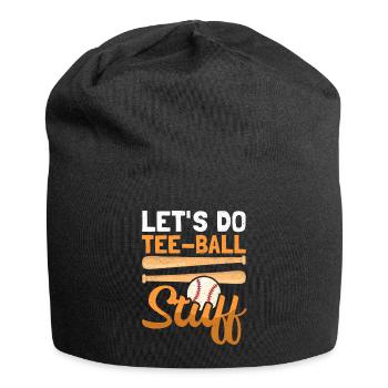 Tee Ball Player T-Ball Tee Ball Tee Ball Gift - Jersey Beanie - black - Front