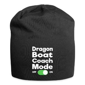 Lustiges Drachenboot-paddel - Jersey-Beanie - Schwarz - Vorne