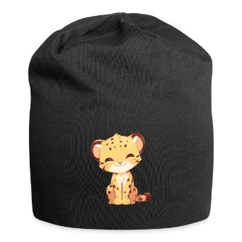 Chats dorés Chat doré - Bonnet en jersey - noir - Devant