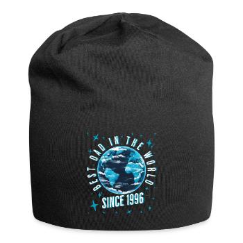 Best dad in the world since 1996 Father's Day - Jersey Beanie - black - Front