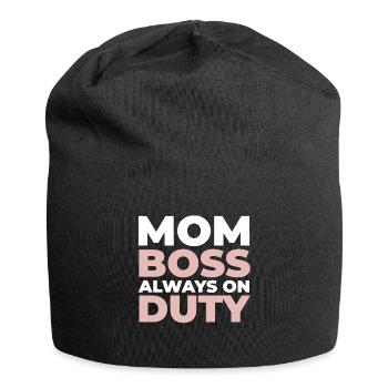 Mom Mom - Jersey Beanie - black - Front