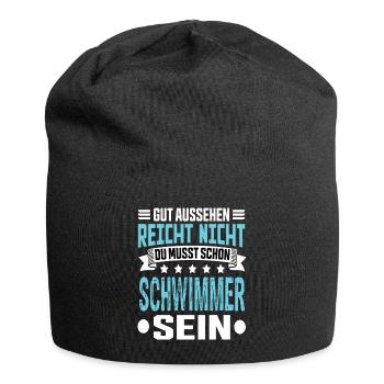 Swimmer - Jersey Beanie - black - Front