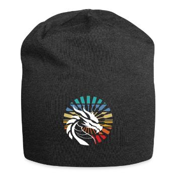 Funny Dragon Boat Paddle - Jersey Beanie - charcoal grey - Front