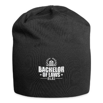 Licence en droit - Bonnet en jersey - noir - Devant