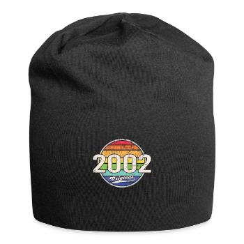 2002 Geburtstag Year Original - Jersey-Beanie - Schwarz - Vorne