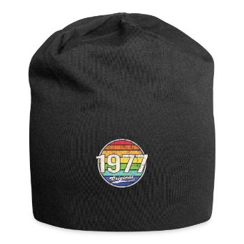 1977 Anniversaire Année Original - Bonnet en jersey - noir - Devant