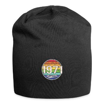 1971 Anniversaire Année Original - Bonnet en jersey - noir - Devant