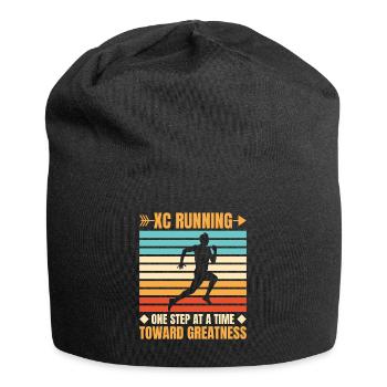Cadeau de course XC amusant Édition XC Runner - Bonnet en jersey - noir - Devant