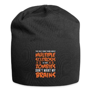 Zombie - Jersey-Beanie - Schwarz - Vorne