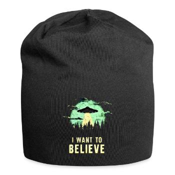 Des toons #lovely OVNI - Bonnet en jersey - noir - Devant