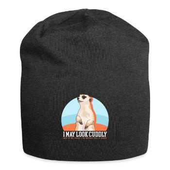 Suricate Cadeaux amusants de suricate - Bonnet en jersey - charbon - Devant