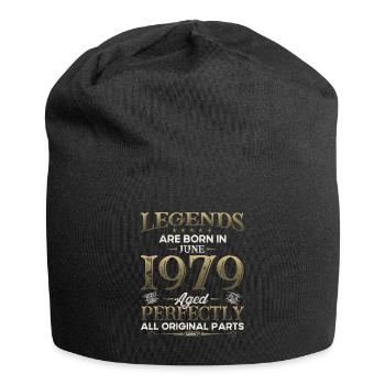 Legend June 1979 Vintage 1979 Birthday 1979 - Jersey Beanie - black - Front