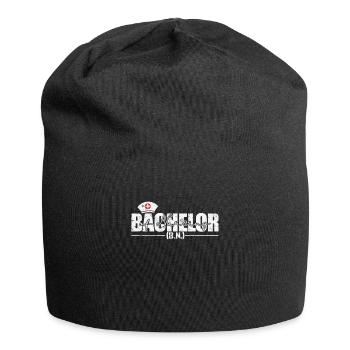 Bachelor of Nursing Pflegewissenschaft - Jersey-Beanie - Schwarz - Vorne