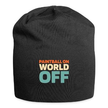 Paintball Paintball sur World Off - Bonnet en jersey - noir - Devant