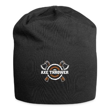 Axe Thrower Axe Throwing Game Competition Axe - Jersey Beanie - black - Front