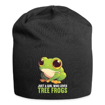 Rainette Baumfrösche Baumfrosch - Bonnet en jersey - noir - Devant