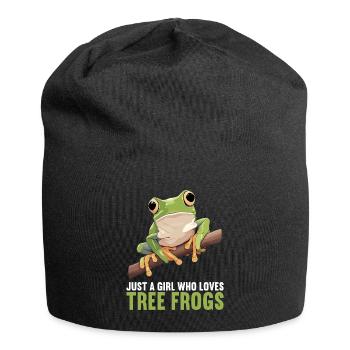 Rainette Baumfrösche Baumfrosch - Bonnet en jersey - noir - Devant