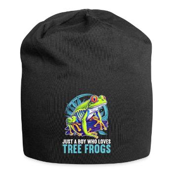 Rainette Baumfrösche Baumfrosch - Bonnet en jersey - noir - Devant
