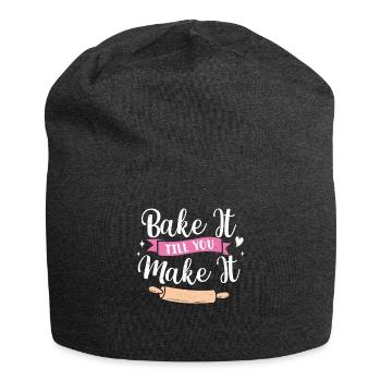 Baker - Jersey Beanie - charcoal grey - Front