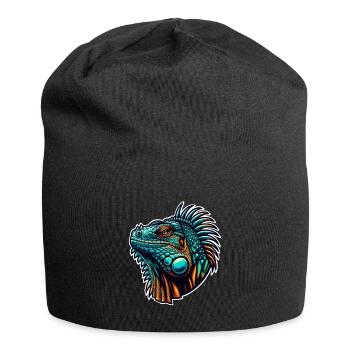 Iguane - Bonnet en jersey - noir - Devant