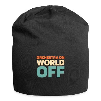 Orchester Orchestra On World Off - Jersey-Beanie - Schwarz - Vorne