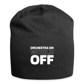 Orchester Orchestra On World Off - Jersey-Beanie - Schwarz - Vorne