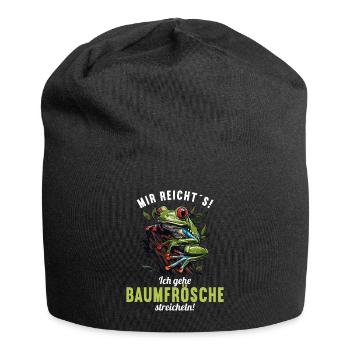 Rainette Baumfrösche Baumfrosch - Bonnet en jersey - noir - Devant