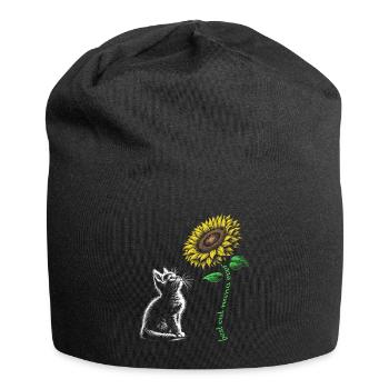 Best Cat Nana Ever - Jersey Beanie - black - Front