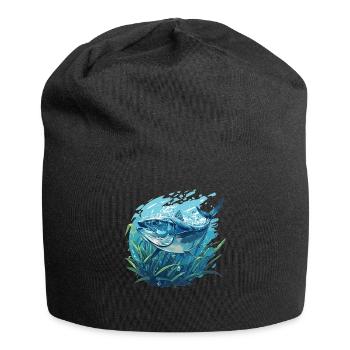 Tuna Thunfische Thunfisch - Jersey-Beanie - Schwarz - Vorne