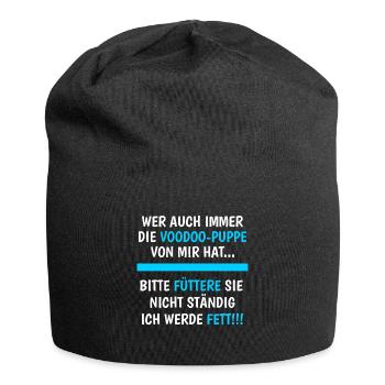 Wer Auch Immer Die Voodoo-Puppe Hat Lustig Spruch - Jersey-Beanie - Schwarz - Vorne