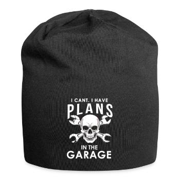 Car mechanic mechatronics technician screwdriver sayings - Jersey Beanie - black - Front