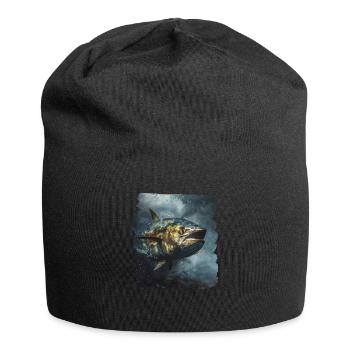 Tuna Thunfische Thunfisch - Jersey-Beanie - Schwarz - Vorne