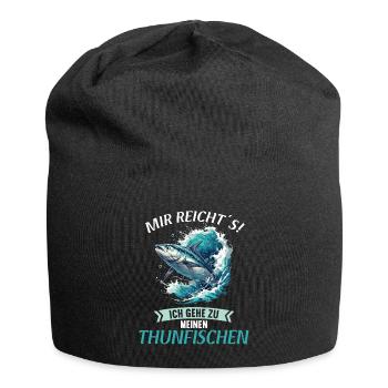 Tuna Thunfische Thunfisch - Jersey-Beanie - Schwarz - Vorne