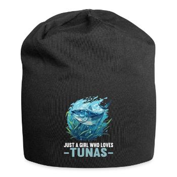 Tuna Thunfische Thunfisch - Jersey-Beanie - Schwarz - Vorne