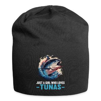 Tuna Thunfische Thunfisch - Jersey-Beanie - Schwarz - Vorne