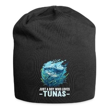 Tuna Thunfische Thunfisch - Jersey-Beanie - Schwarz - Vorne
