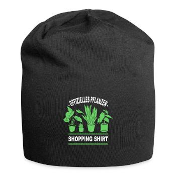 Zimmerpflanzen Offizielles Pflanzen Shopping - Jersey-Beanie - Schwarz - Vorne