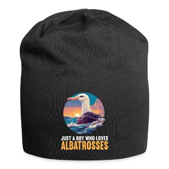 Albatross Albatrosse Albatros - Jersey Beanie - black - Front