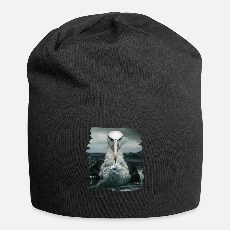 Albatross Albatrosse Albatros - Jersey-Beanie - Schwarz