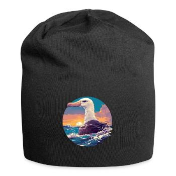 Albatross Albatrosse Albatros - Jersey Beanie - black - Front