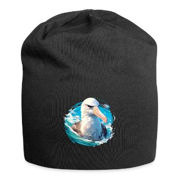 Albatross Albatrosse Albatros - Jersey Beanie - black - Front