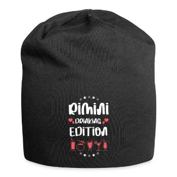 L’équipe de Rimini Drinking - Bonnet en jersey - noir - Devant