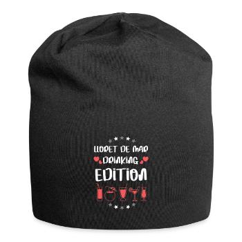 Lloret De Mar Drinking Team - Jersey-Beanie - Schwarz - Vorne