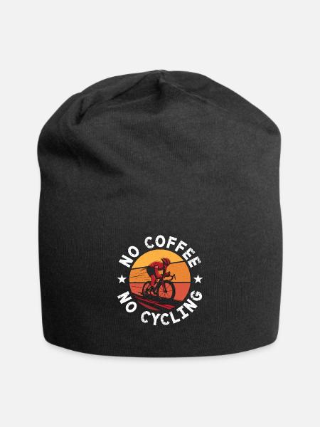 Cyclist No Coffee No Loves Road Bike Coffee Lover - Jersey-Beanie - Schwarz