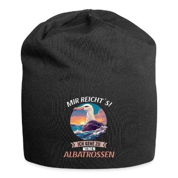 Albatross Albatrosse Albatros - Jersey Beanie - black - Front