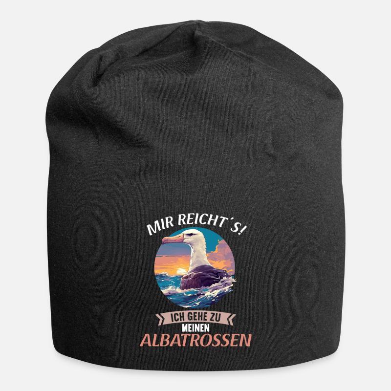 Albatross Albatrosse Albatros - Jersey-Beanie - Schwarz