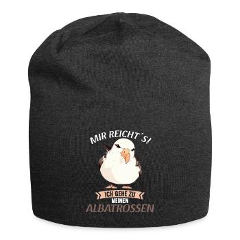 Albatross Albatrosse Albatros - Jersey Beanie - charcoal grey - Front